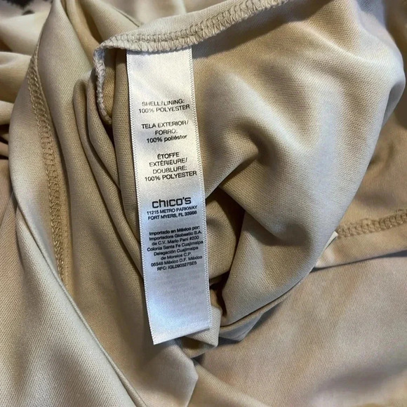 Chicos Scarf Print Womens Maxi Dress U5 - Picture 6 of 6